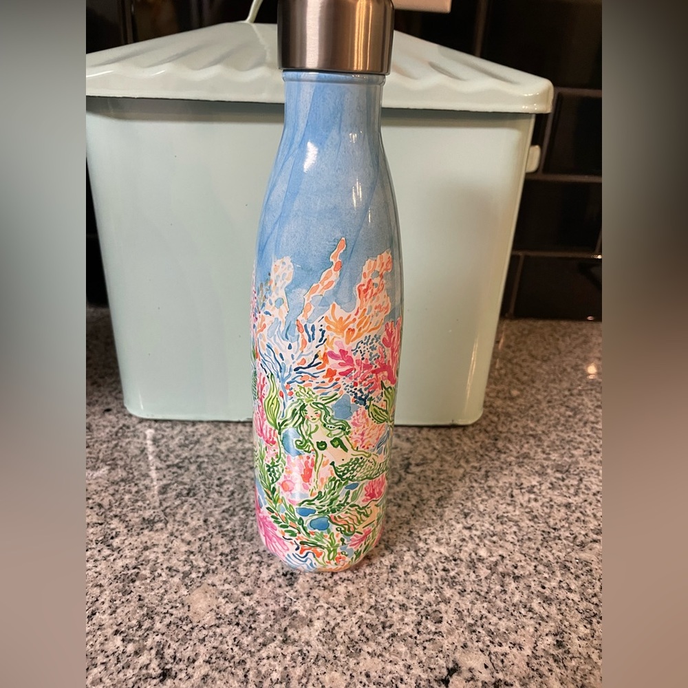 Starbucks x Swell x Lilly Pulitzer Water Bottle Mermaids Cove - Picture 3 of 3